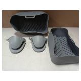 Air Fryer Silicone Liner Set Gray