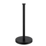 KES Black Paper Towel Holder Countertop Paper Towel Stand Kitchen Standing Paper Towel Roll Holder with Weighted Base for Standard or Mega Rolls SUS304 Stainless Steel Matte Black, KPH202S14B-BK