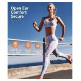 DEMICEA Open Ear Sport Headphones, Wireless Bone Conduction Earphones, Built-in 32GB MP3,with Mic, IP68, Sweat & Water Resistant, Up to 8 Hours Battery, Bluetooth 5.3,for Running,Workouts - Retail: $7