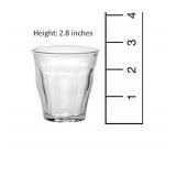 Duralex   Picardie Clear Tumbler 4.3 Ounce Set Of 6