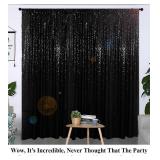 Partisout Sequin Backdrop Curtain Baby Blue Photo Backdrop 6FT Glitter Backdrop Sequin Backdrop Blackout Curtains Photography Payette Backdrop Outdoor Curtains for Birthday Party Wedding(6x6ft)