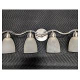 Chrome Wall Mount Bathroom Light Fixture