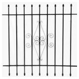 Grisham Window Security Bar - 42-in x 42-in Black Spear Point Window Security Bar - Retail Price $94.00