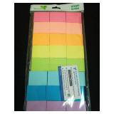 Sticky Notes 1.5x2 Inches, Bright Colors Self-Stick Pads, 24 Pack, 75 Sheets/Pad,1800 Sheets Retail $12.49