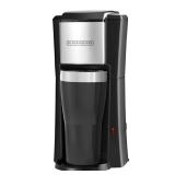 BLACK+DECKER CM618 Single Serve Coffee Maker, Black