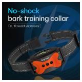 DogRook Rechargeable Dog Bark Collar   Smart, No Shock Dog Training Collar with Noise and Vibration   No Bark Collar   Anti Bark Waterproof Dog Collar   Small, Medium & Large Dog Collar   12 110 lbs