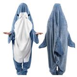 Shark Onesie Kids, Shark Blanket Hoodie Onesie, Shark Blanket Kids, Shark Wearable Blanket, Shark Pajamas, Shark Costume