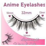 Losha Manga Lashes Fluffy Faux Mink 10 Pairs