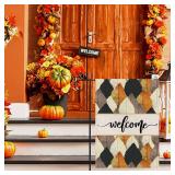 Fall Garden Flag 12 18 Inch, Seasonal Welcome