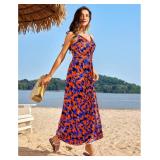 Women s 2024 Summer Maxi Dress Spaghetti Strap