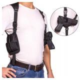 Adjustable Gun Holster w/ Double Mag Pouch