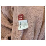 SOCHOW Fleece Blanket, Dusty Pink, 50x70