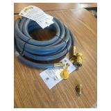 15 ft 1/2 inch ID Natural Gas Grill Hose