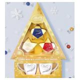 Lindt Assorted Lindor Truffles and Ceramic Mugs Gift Set