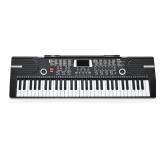 61 keys piano keyboard, Electronic Digital Piano with Built-In Speaker BD-612 (Retail $45.99)