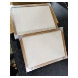 DOLLAR BOSS Cork Boards with Linen 2-Pack 16