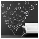 XIAOMAN Transparent Bubble Wall Decal Sticker Cutout Kid