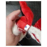 COMYLE Santa Hat Adult Red Velvet Funny Light Up Christmas Hats Suitable for Adults or Kids.-Two Pieces Adult