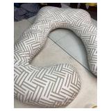 Momcozy U Shaped Pregnancy Pillows with Cotton Removable Cover, 57 Inch Maternity Pillow Full Body Support, Must Have for Pregnant Women, Geometric Pattern(Retail $42.99)