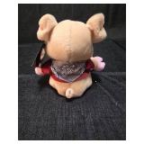 1997 Harley Davidson 5 Racer The Biker Pig Bean Bag Plush Toy