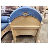 (2) Community Colored Cushioned Toddler Chairs