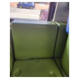 Marco Group Green Bench Couch And Stools