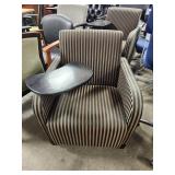 Lesro Oversized Lounge Chair W/Moveable Table