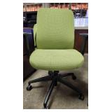 (2) Lime Green Office Chairs