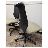 (2) Atlantis HON Office Chairs W/ Green Design