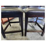 (4) Tall Table Faux Chairs