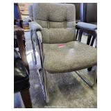 (2) Grey Office Sitting Chairs