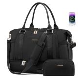 Gym Bag for Women LOVEVOOK Travel Duffel Bag with USB Charging Port,Weekender Bags for Women with Shoe Compartment,Carry on Overnight Bag with Toiletry Bag,Hospital Bags for Labor and Deliver