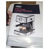 Gevi Espresso Machine High Pressure,Compact Super Automatic Espresso Machines with Milk Frother Steam Wand,Cappuccino,Latte Maker for Home,Espresso Maker, Gift for Coffee Lover, Dad or Mom - Retail: $