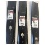 3 COPPERHEAD MOWER BLADES 21 ¼” (15-14058)