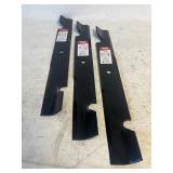 3 OREGON MOWER BLADES 20 ½” - ⅝” center hole (791-506)