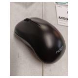 Nulea Wireless Bluetooth Mouse, Dual Mode Connectivity (Bluetooth 5.0 & 2.4G USB) Computer Mouse, Sleek, Portable, Compact Design in 10 Colors for iPad, Laptop & PC Use (Black)