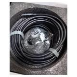 50ft Sewer Camera, Teslong 1080P Drain Plumbing Snake Inspection Camera with Light, 50 ft Flexible Borescope Endoscope Duct Fiber Optic Scope Cam - Retail: $109.99