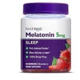 Natrol Melatonin 5mg Sleep Aid Gummies - Strawberry - 90ct 2 Bottles