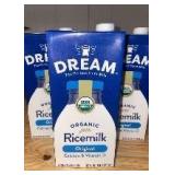 Rice Dream Organic Rice Milk Drink, Enriched Original, Calcium & Vitamin D, Vegan Dairy Alternative, Lactose Free, Shelf Stable, 32oz (Pack of 3) (Retail $12.99)