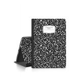 Case for iPad 10th Generation 2022 iPad 10.9 Inch - Multi-Angle Viewing & Auto Wake/Sleep, PU Leather Protective Folio Stand Cover for iPad 10th Gen 10.9 inch 2022, Soft TPU Back, Black Notebook