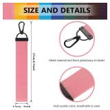 Shappy Keychain Wristlet Nylon Wristlet Keychain Hand Wristlet Lanyard Wrist Strap Keychain for Women Girl, 12 Colors