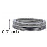 304 Stainless Steel Sprouting Lids for Wide Mouth Mason Jars and Making Organic Sprout Seeds 6 Pcs