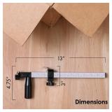 Box Resizer Tool with Scoring Wheel - Cardboard Box reducer to Customize Shipping Boxes - Box scorer Tool