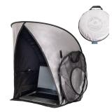 Laptop Sun Shade for Working Outside | Glare Blocker | Heat Reflective | Waterproof | Fits up to 17 Screens | Foldable & Portable Privacy Screen Hood Tent for Outdoors | Perfect Viewing Angle