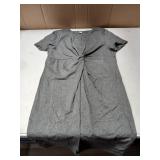 Tshirt Dress Gray XL