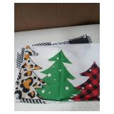 Hipposama Christmas Shower Curtain With Hooks 72 x 72in