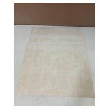 Homing Faux-Leather Heat Resistant Placemats, Set Of 6, Waterproof, Wipeable, Beige (17" x 12")