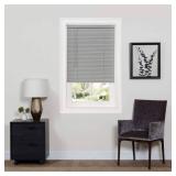 Achim 1 GII Deluxe Sundown Indoor Cordless Grey Vinyl Room Darkening Window Mini Blind 29 W x 64 L