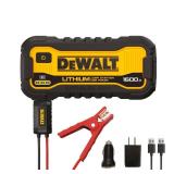 DeWalt 1600 Peak Amp Lithium Jump Starter with USB Power Bank DXAELJ16 - Retail: $199.98