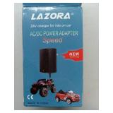 Lazora 12V Charger for Kids Ride On Car Toys, 12 Volt Battery Charger for Best Choice Products Wrangler SUV Universal Charger Supplies for Trax Dynacraft Jeep ATV Quad Disney Electric Ride-On Charger 